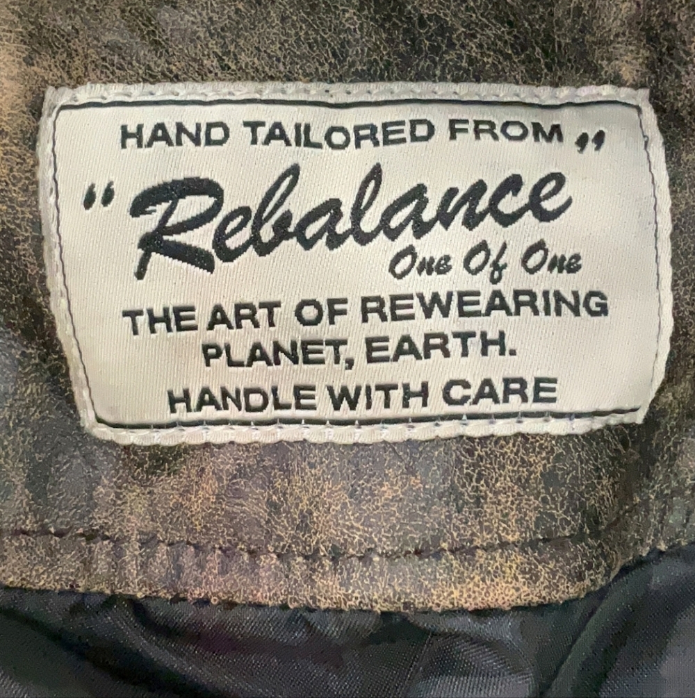 Rebalance Leather Jacket‎ Small - Picture 5 of 8